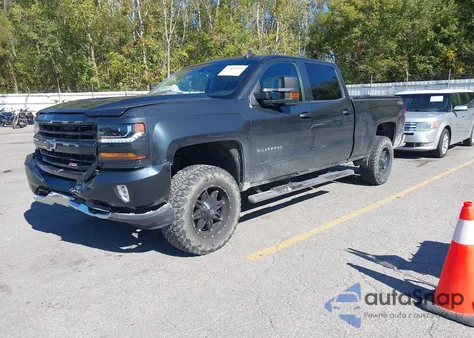 2017 Chevrolet Silverado 1500 2Lt из США, поврежденный, VIN 1GCUKREC7HF135598